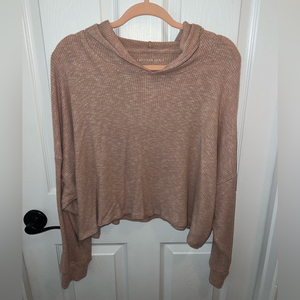 American Eagle Outfitters Brown Sweater